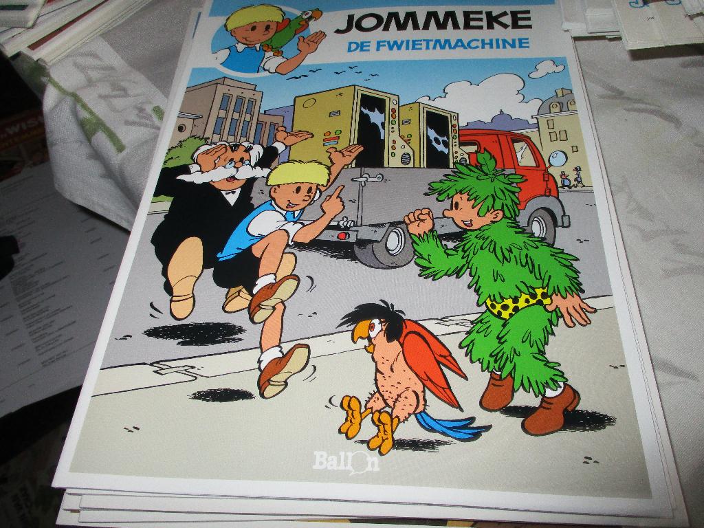 Jommeke nieuwe cover strips deel 2, Boeken, Stripverhalen, Zo goed als nieuw, Meerdere stripboeken, Ophalen of Verzenden