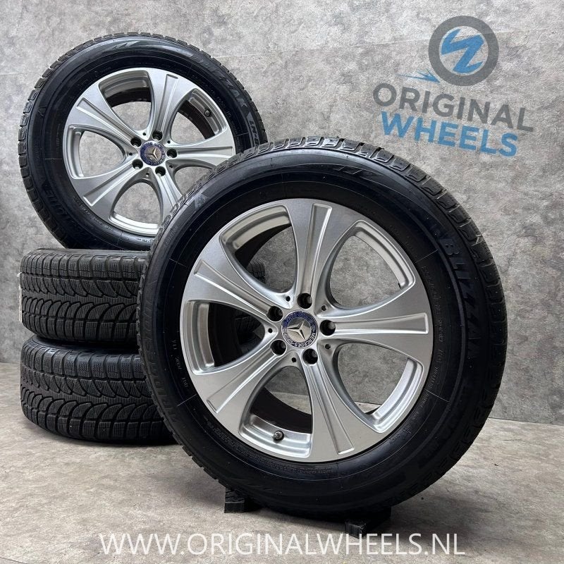 18 inch originele velgen + winterbanden Mercedes GLC - ML A2, Pneus et Jantes, Pneus hiver, -, 18 pouces