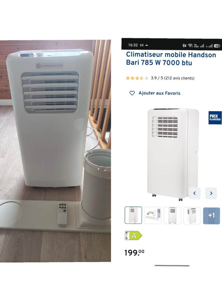 Mobiele airconditioner, Elektronische apparatuur, Airco's, Ophalen