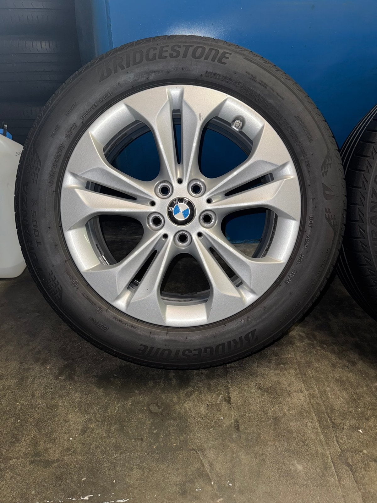 Jantes BMW X1, X2 de 17 pouces avec pneus d'été 5x112, Pneus et Jantes, Véhicule de tourisme, Pneus été, 17 pouces