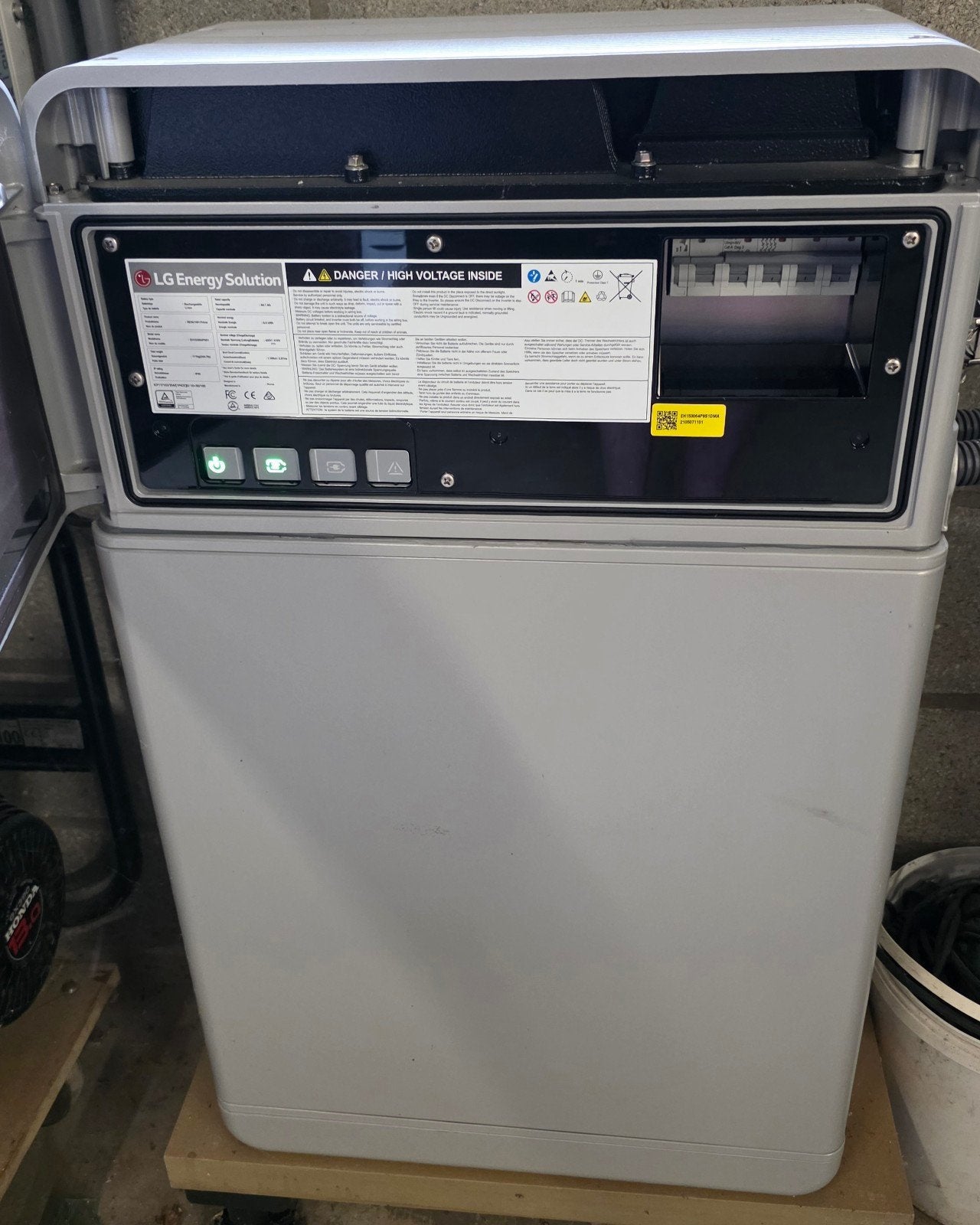 LG 10 KW thuis batterij, Bricolage & Construction, Panneaux solaires & Accessoires, Enlèvement, Utilisé