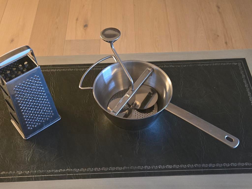 Passerzeef en raps in inox 18/10 merk Stainless Steel nieuw, Overige typen, Ophalen of Verzenden, Nieuw, Stanley