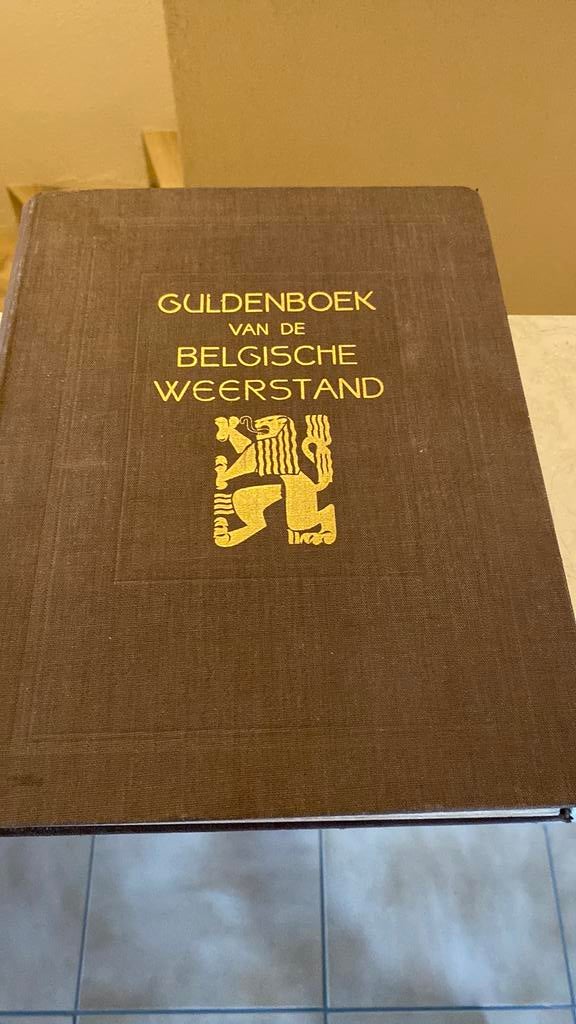 Guldenboek van de Belgisch weerstand, Ophalen, Gelezen