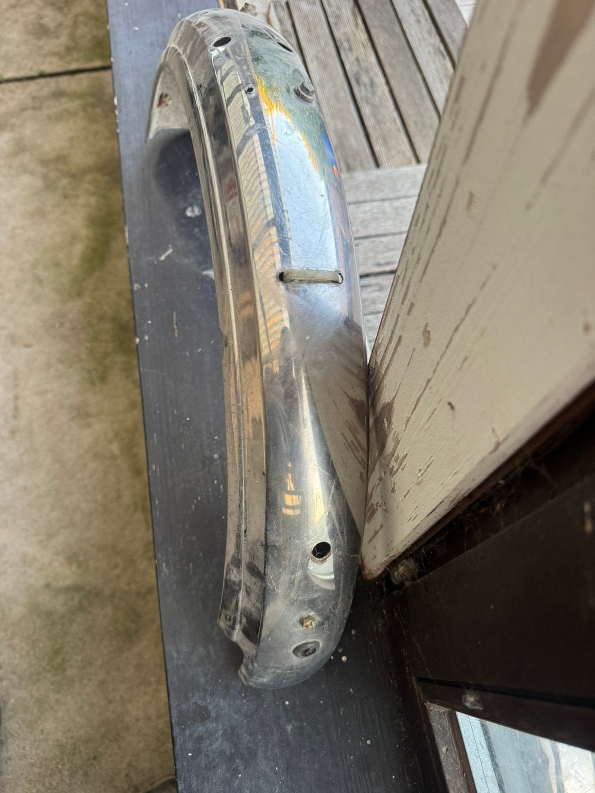 Garde boue chromer honda camino, Ophalen of Verzenden, Zo goed als nieuw