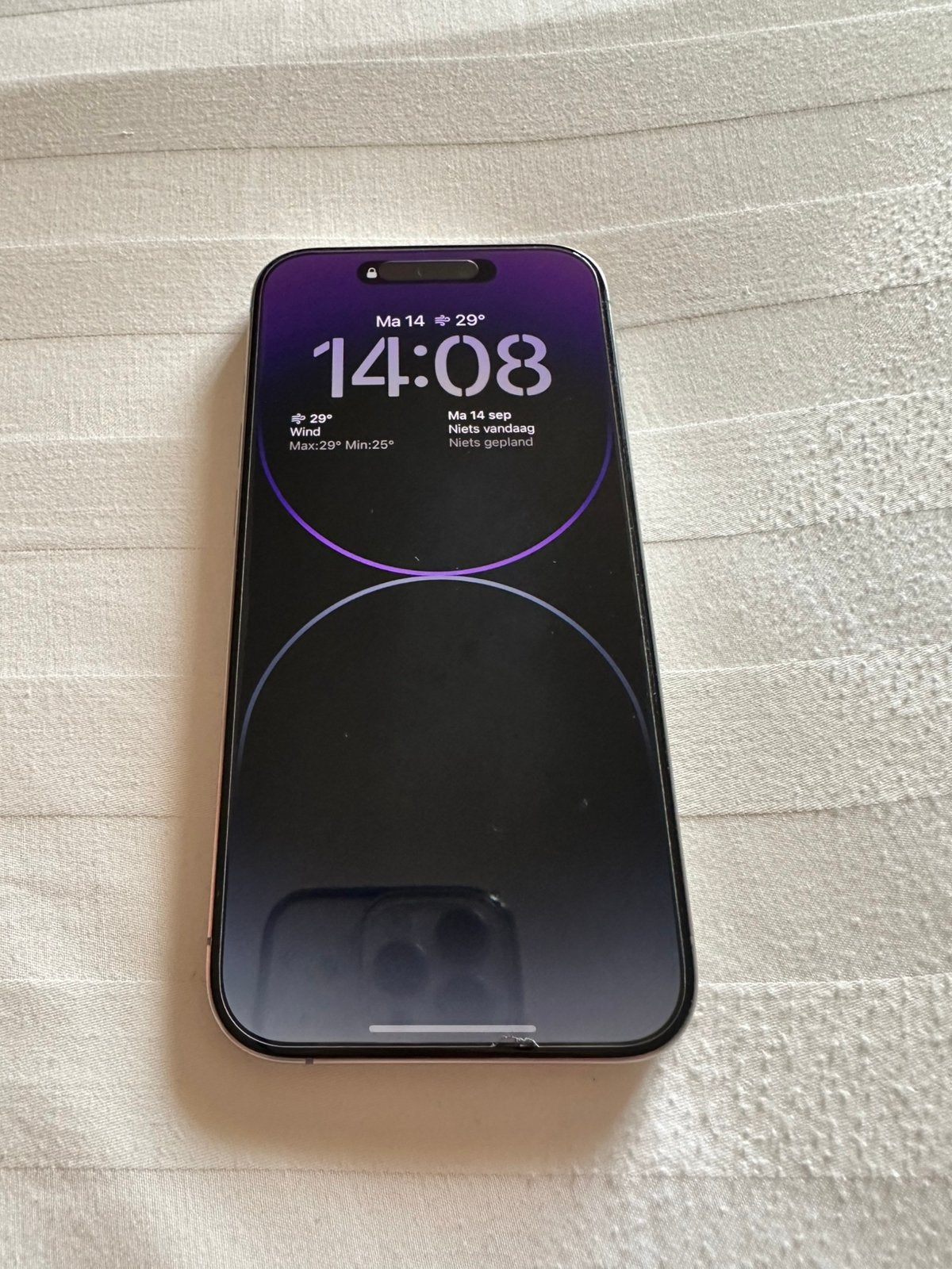 Apple Iphone 15 pro Titanium, Telecommunicatie, Ophalen, Zo goed als nieuw, IPhone 15