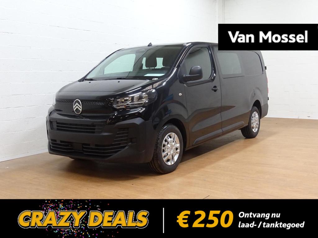Citroën Jumpy 2.0D XL Dub.cabine 6 seats, Auto's, Bestelwagens en Lichte vracht, Voorwielaandrijving, 4 deurs, Stof, Gebruikt