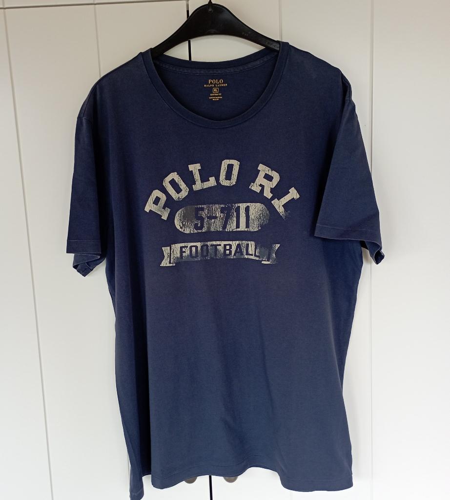 Polo Ralph Lauren blauw T-shirt XL, Kleding | Heren, Blauw, Ophalen of Verzenden, Polo Ralph Lauren, Maat 56/58 (XL)