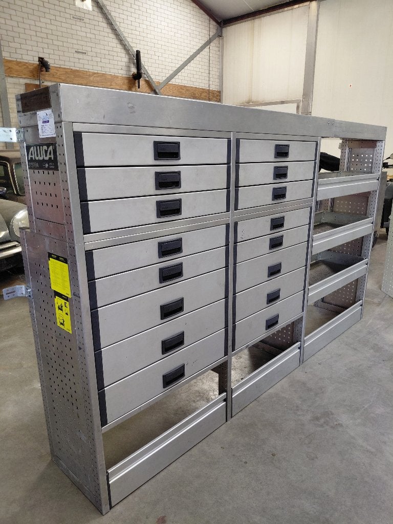 ALUCA KAST (1202) L 250 B 42 H 150 € 1849, Auto diversen, Ophalen, Zo goed als nieuw