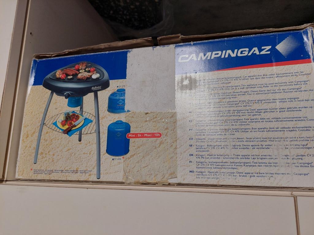 Campinggaz grill nieuw in de doos, Enlèvement