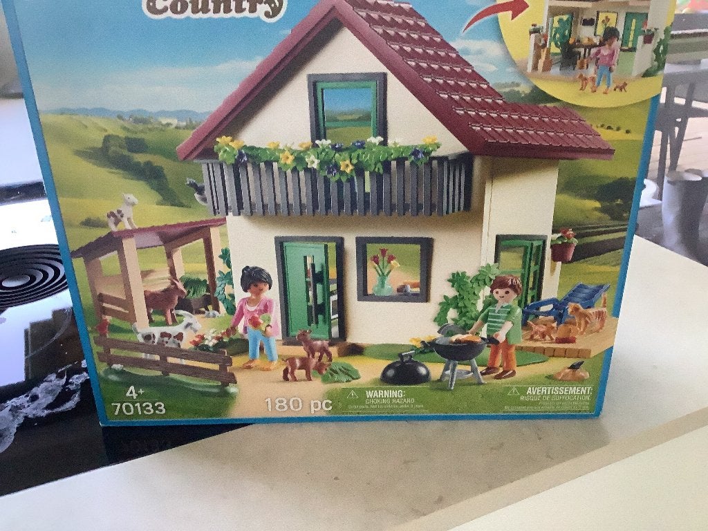 Playmobil: Woonhuis Country, Ophalen, Gebouw, Complete set, Zo goed als nieuw