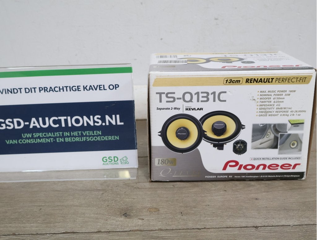 Pioneer TS-Q131C speakers in doos, Niet ingevuld, Enlèvement ou Envoi, Niet ingevuld, Pioneer