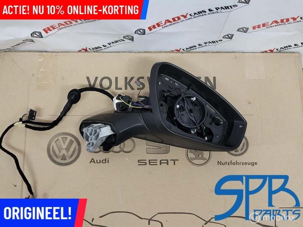 ID.4 ID.5 Buitenspiegel rechts 11B857502AC EL INKLAPBAAR CAM, Auto-onderdelen, Spiegels, Gebruikt, Volkswagen, Ophalen of Verzenden