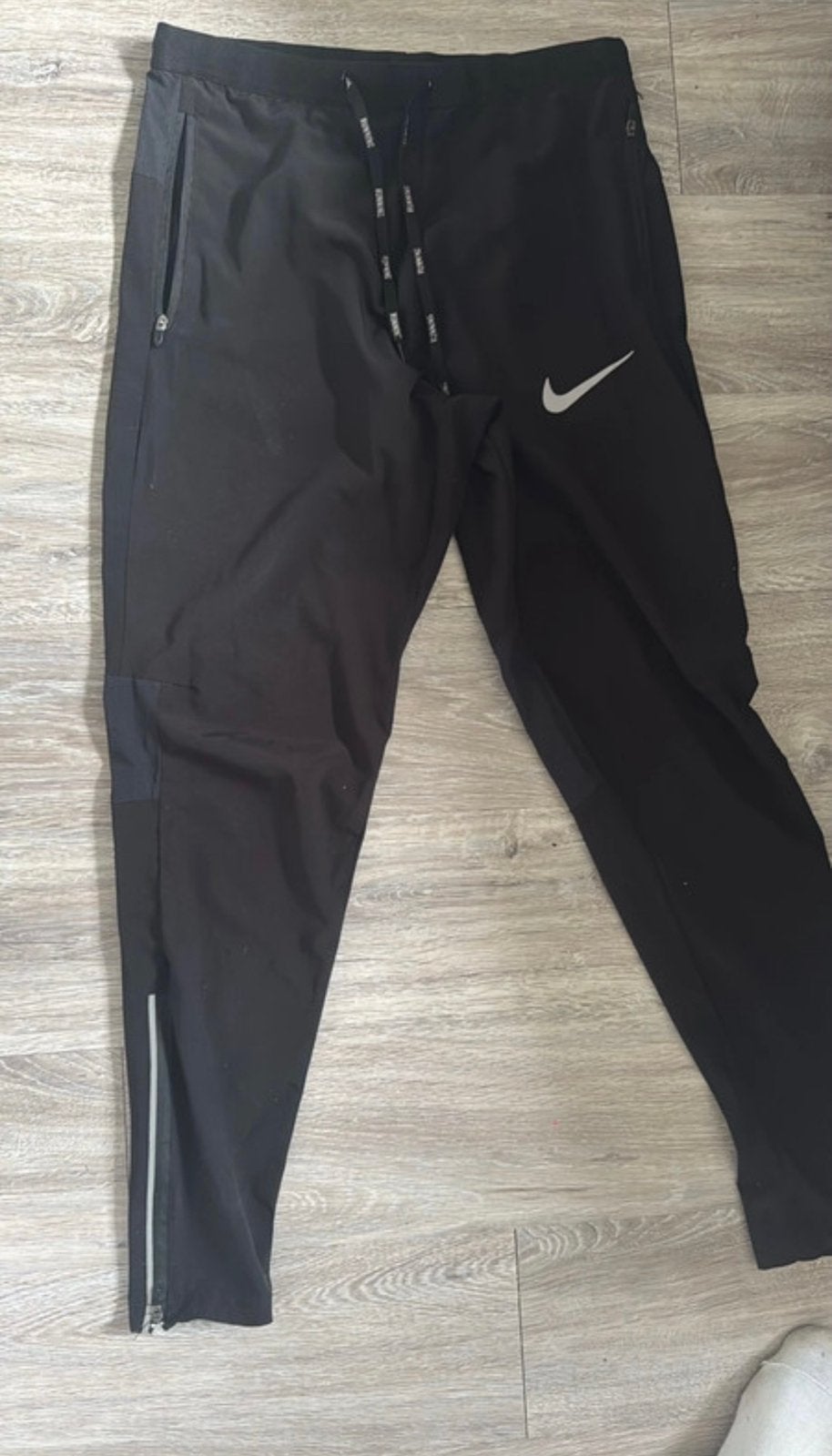 Pantalon de course Nike Phenom Elite Dri-FIT noir — Taille S, Enlèvement ou Envoi, Comme neuf, Taille 46 (S) ou plus petite, Noir