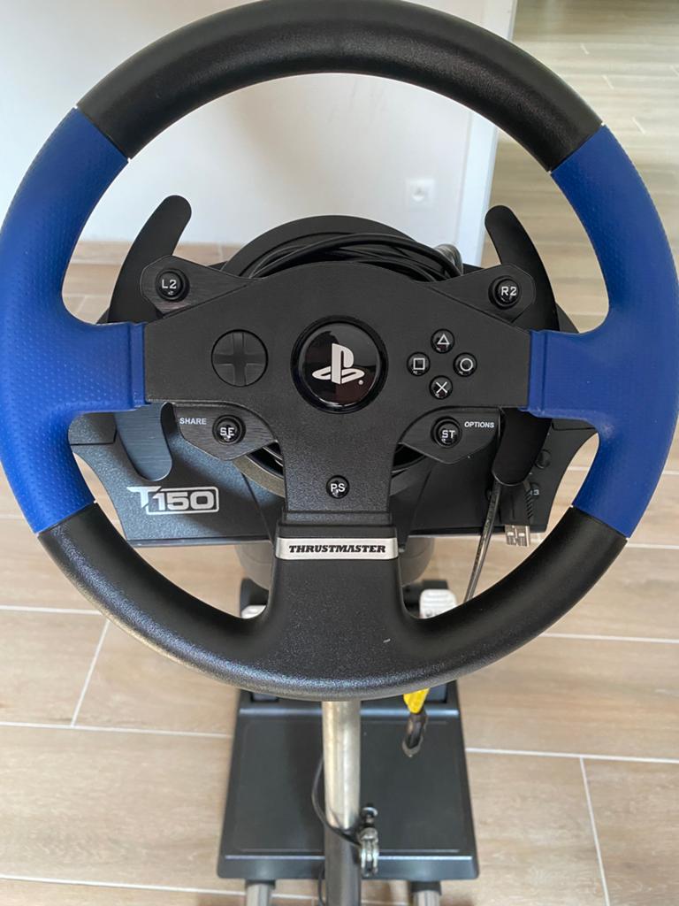 Thrustmaster T150 RS Force Feedback + Wheel Stand pro, Consoles de jeu & Jeux vidéo, Enlèvement, Comme neuf