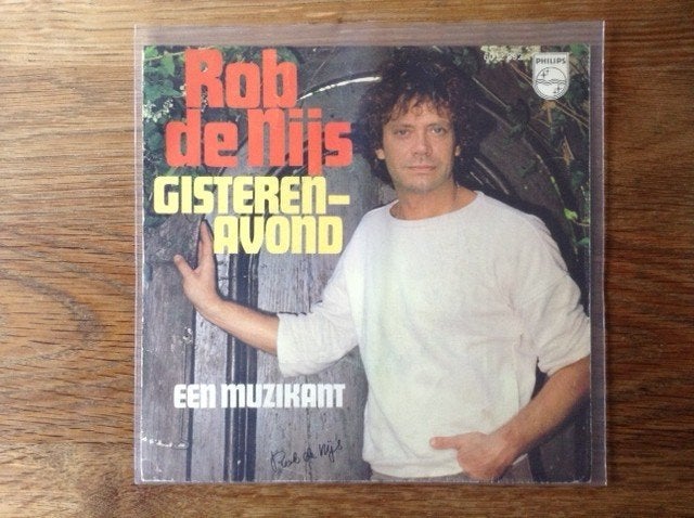 single rob de nijs, Cd's en Dvd's, 7 inch, Ophalen of Verzenden, Beschermende buitenhoes, Nederlandstalig