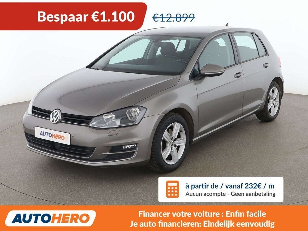 Volkswagen Golf 1.4 TSI Highline BlueMotion Tech (bj 2016), Voorwielaandrijving, Stof, Gebruikt, 1395 cc