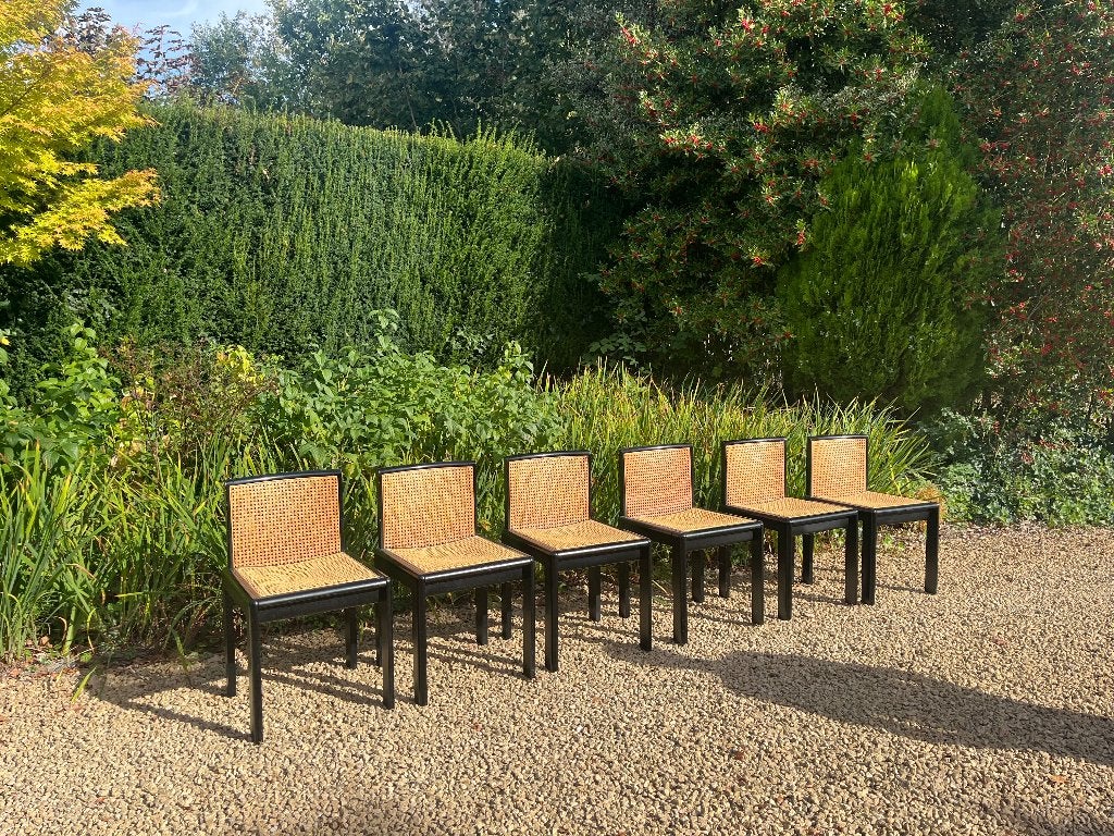 eetkamerstoelen GERESERVEERD, Huis en Inrichting, Ophalen, Gebruikt, Zwart, Thonet