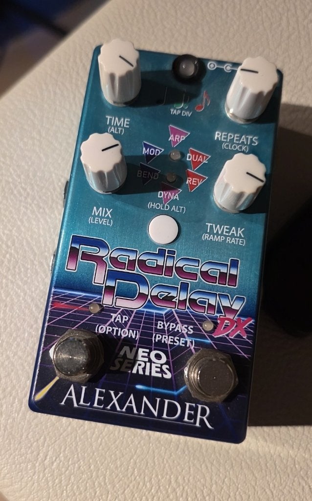 Delay Alexander Radical Delay, Muziek en Instrumenten, Ophalen of Verzenden, Zo goed als nieuw, Delay of Echo