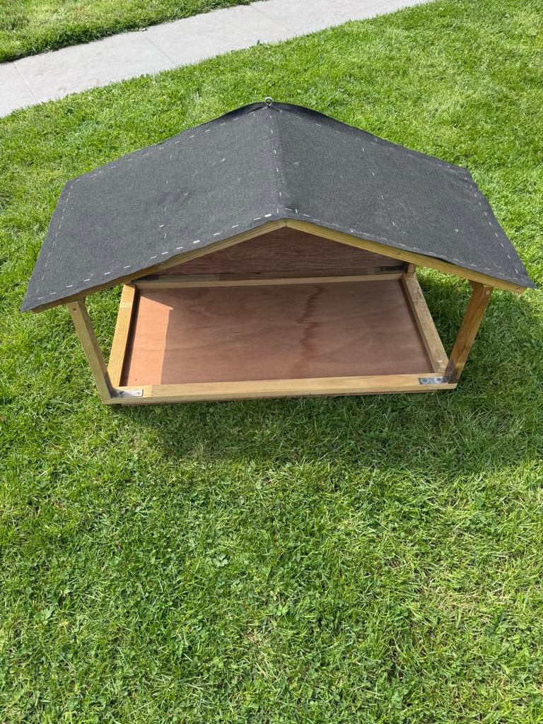 Voederhuis uit hout, Dieren en Toebehoren, Ophalen, Nieuw, Eten en Drinken