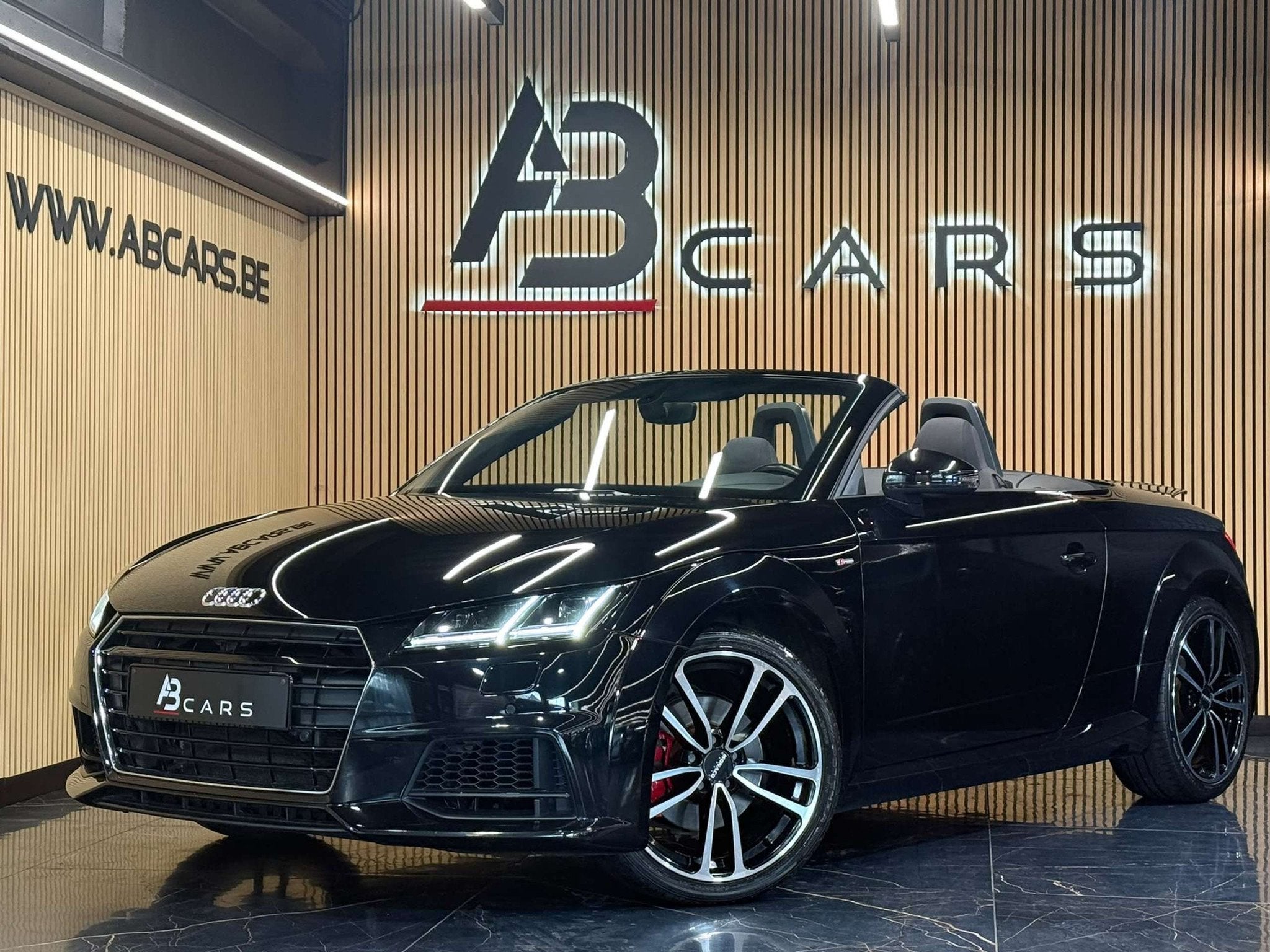 Audi TT CABRIOLET 1.8 TFSI S tronic * S LINE * GARANTIE 12 M, Auto's, Automaat, 4 cilinders, Zwart, Bedrijf