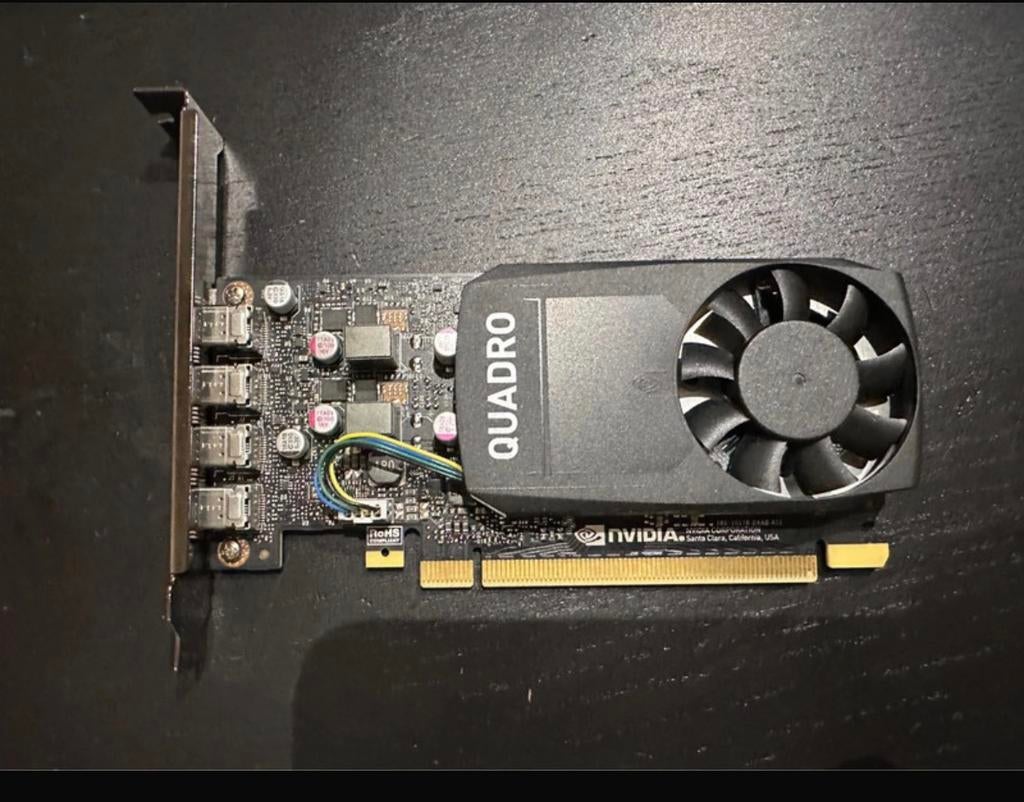 Nvidia quadro p1000 4go, Ophalen of Verzenden, Zo goed als nieuw