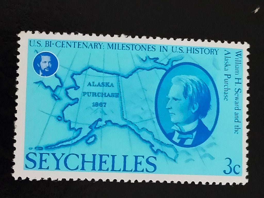 Seychellen 1976 - 200 jaar USA: aankoop van Alaska *, Verzenden, Overige landen, Postfris