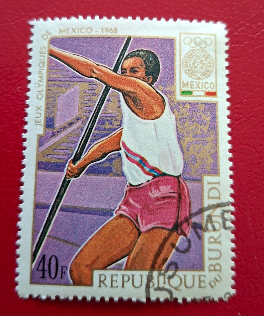 Postzegel Burundi OBP 298, Ophalen of Verzenden, Gestempeld