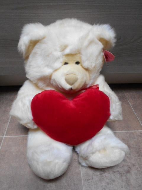 Ours - Je t'aime - 45 cm, Enfants & Bébés, Jouets | Peluches, Enlèvement ou Envoi, Comme neuf, Ours