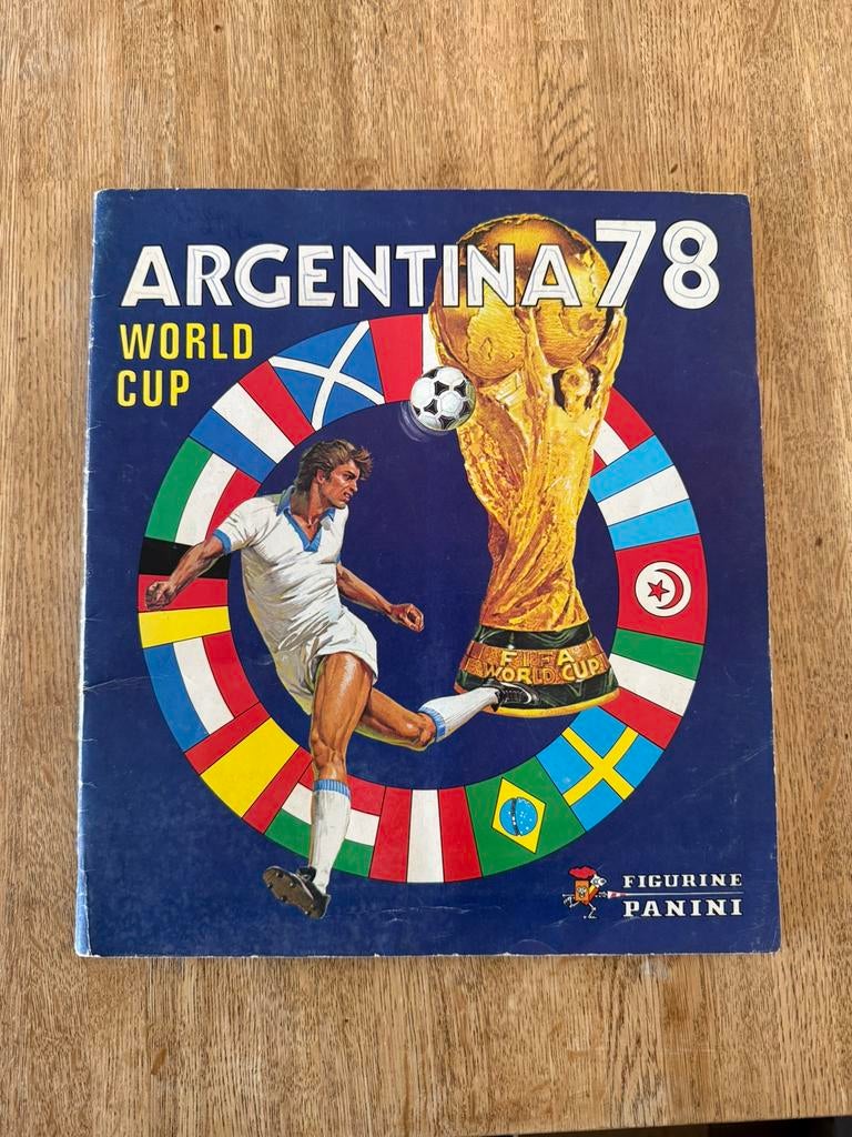 Panini Argentina 78 complete album, Verzamelen, Verzenden, Zo goed als nieuw, Boek of Tijdschrift