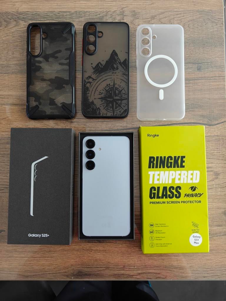 Samsung Galaxy S25 plus, 256GB, icyblue, als nieuw, Ophalen of Verzenden