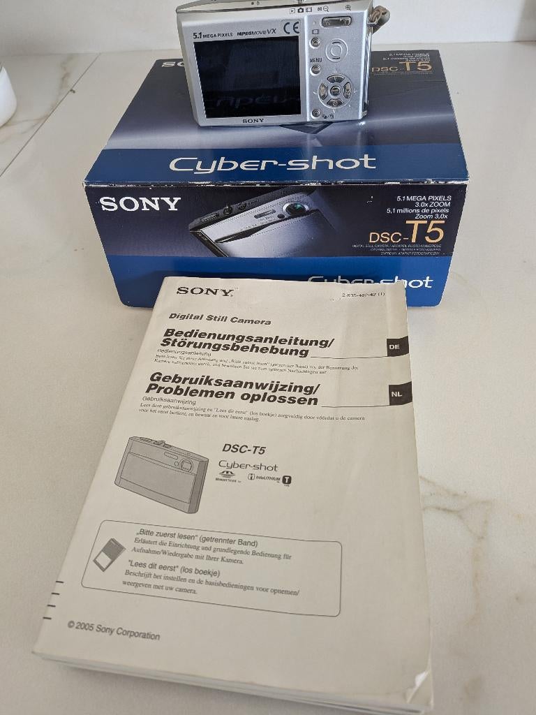 Camera Sony DSC T5, Ophalen of Verzenden, Gebruikt, Sony