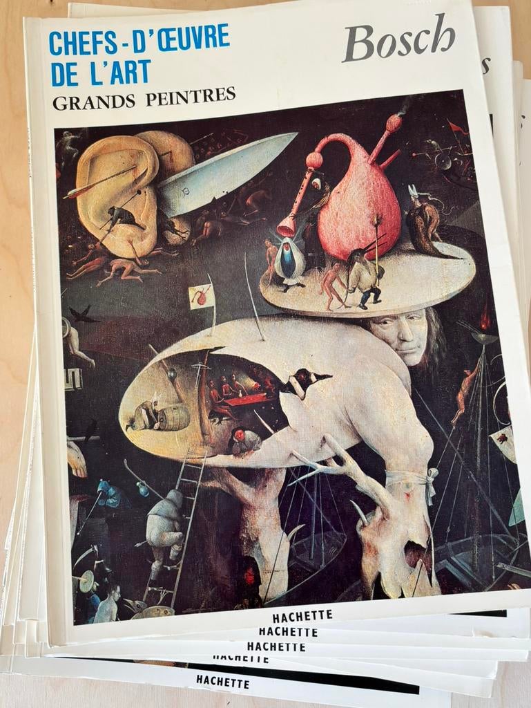 39 edities van Chefs d’oeuvre de l’art ~ Hachette +/- 1967, Ophalen of Verzenden, Zo goed als nieuw, Catalogus