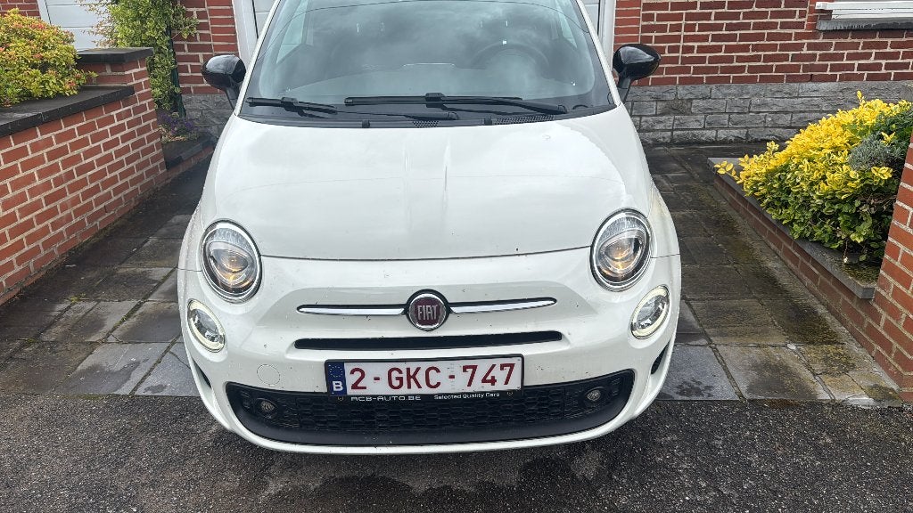 Vend fiat 500 cabriolet hybride, Cuir, Achat, Cabriolet, Noir