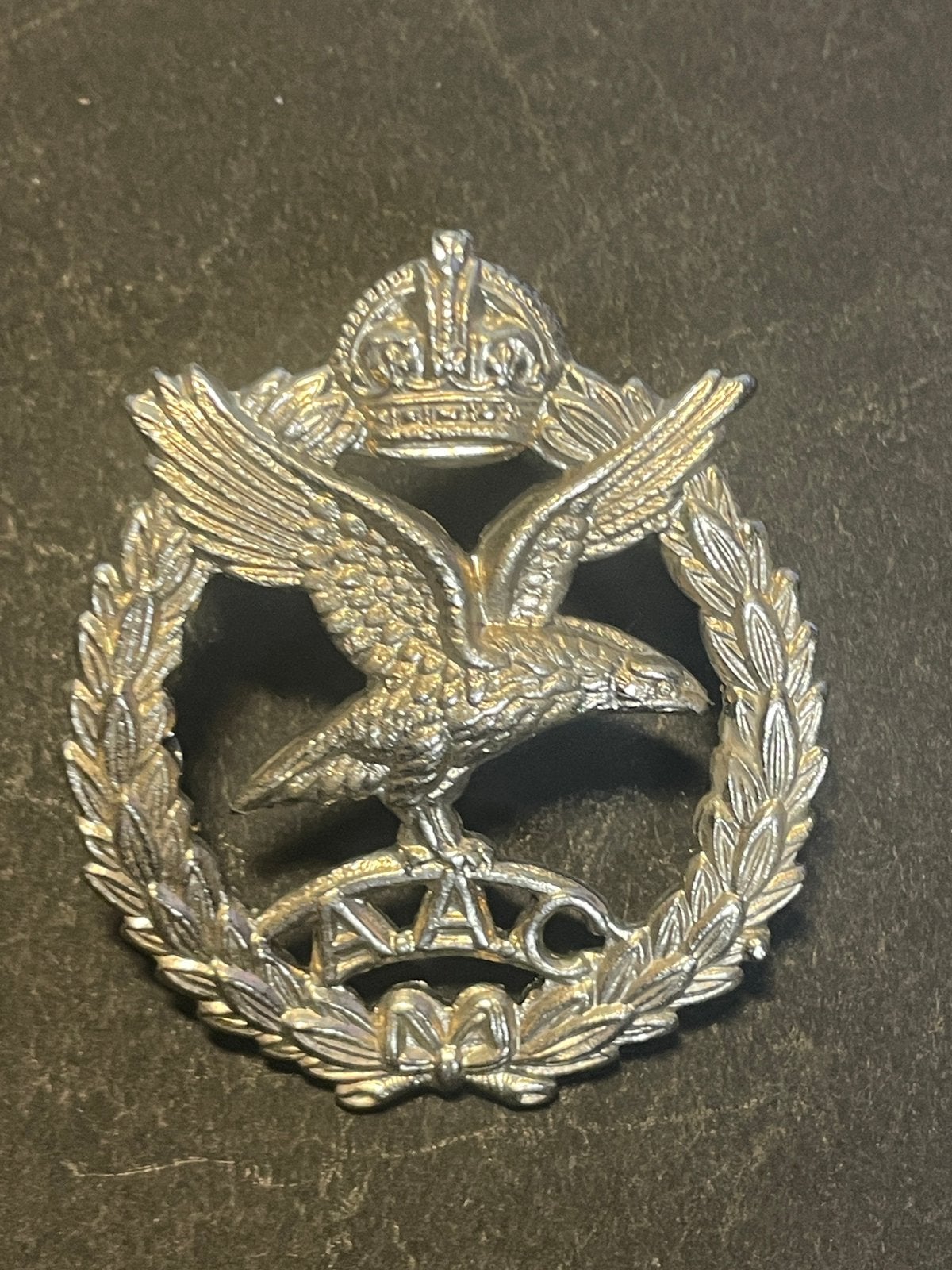 British ww2 Army Air Corps cap badge, Ophalen of Verzenden
