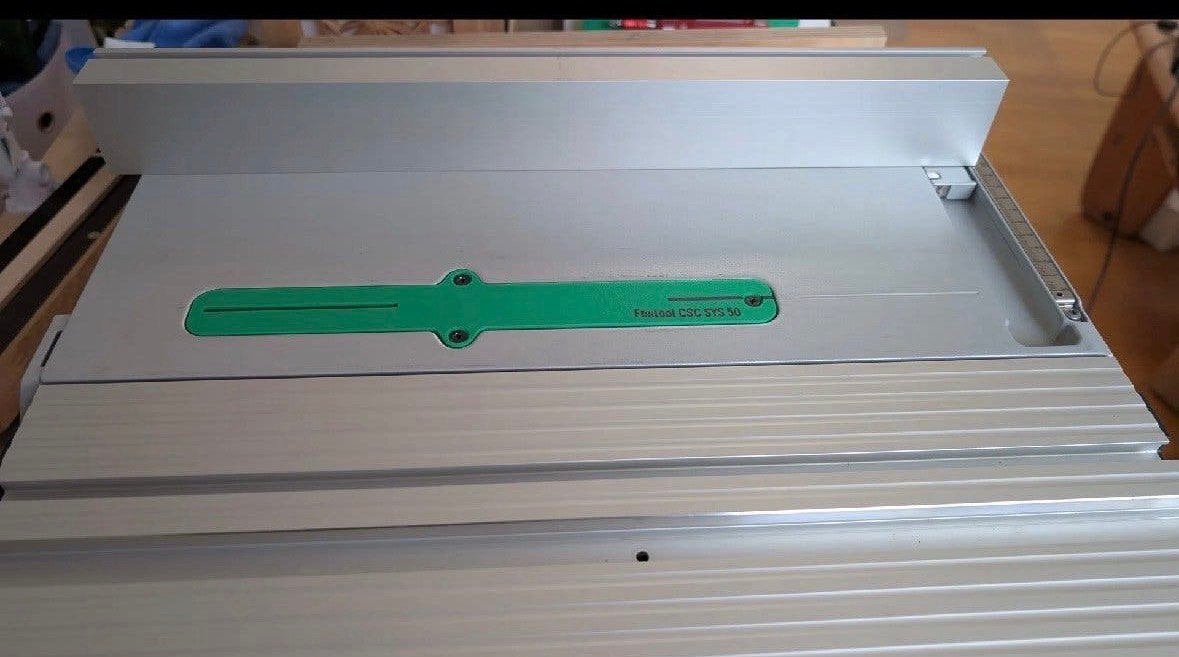 Festool CSC SYS 50 Zero Clearance Insert, Bricolage & Construction, Outillage | Pièces de machine & Accessoires, Enlèvement ou Envoi
