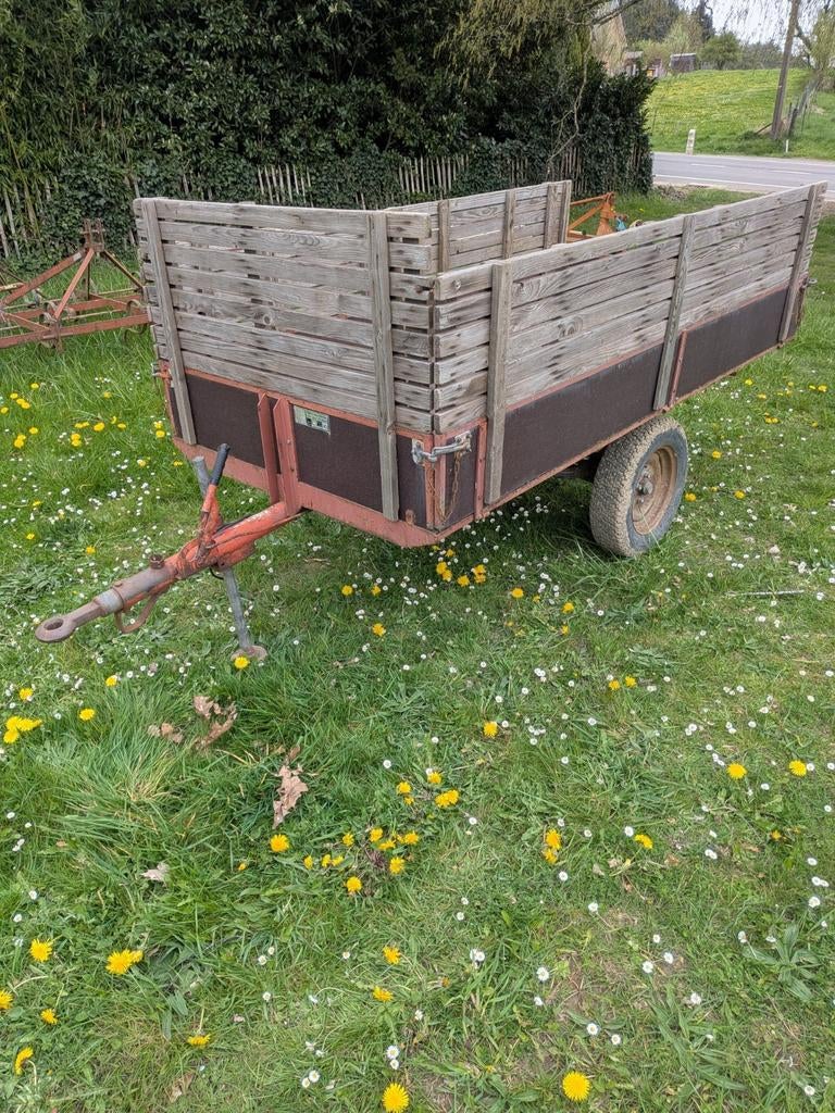 Remorque Micro-Tracteur, Quad, SSV,..., Articles professionnels, Machines & Construction | Jardin, Parc & Sylviculture, Enlèvement
