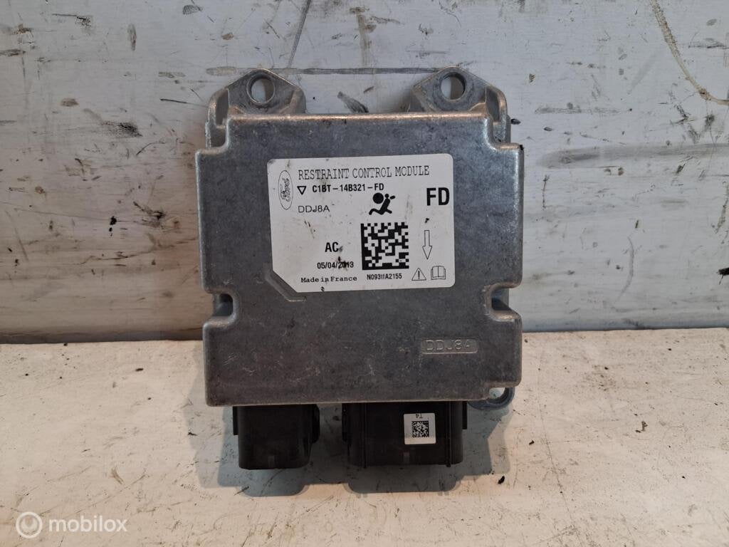 Airbag module Ford Fiesta VI ('08-'17) C1BT14B321FD, Enlèvement ou Envoi, Ford, Ford, Utilisé