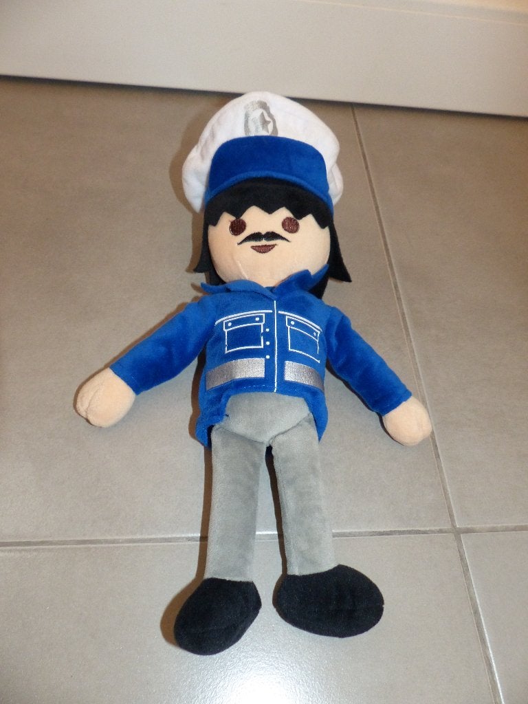 Playmobil Knuffel - Politie-agent, Overige merken, Overige karakters, Overige typen, Ophalen of Verzenden