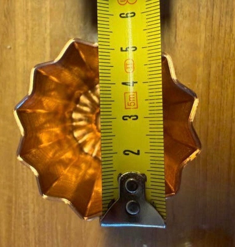 Ensemble de 6 moules à pâtisserie Canelés en cuivre, Autres types, Enlèvement ou Envoi, Neuf, Autres matériaux