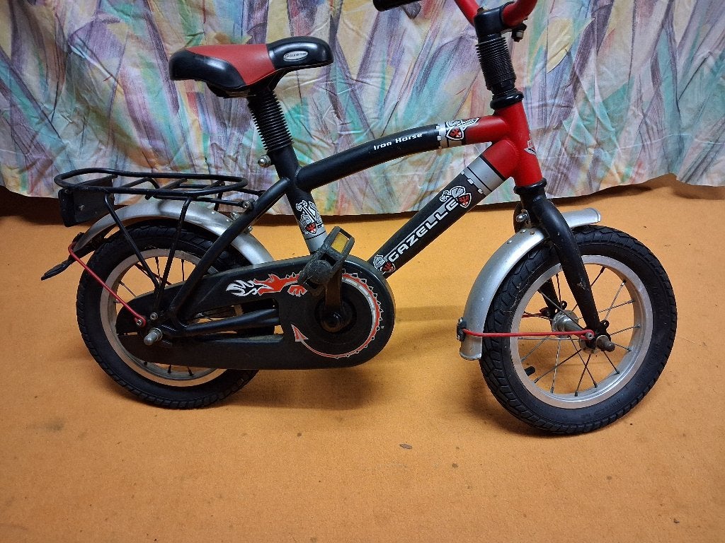 Gazelle kinderfiets 12inch, Ophalen, Terugtraprem, Gazelle, Minder dan 16 inch