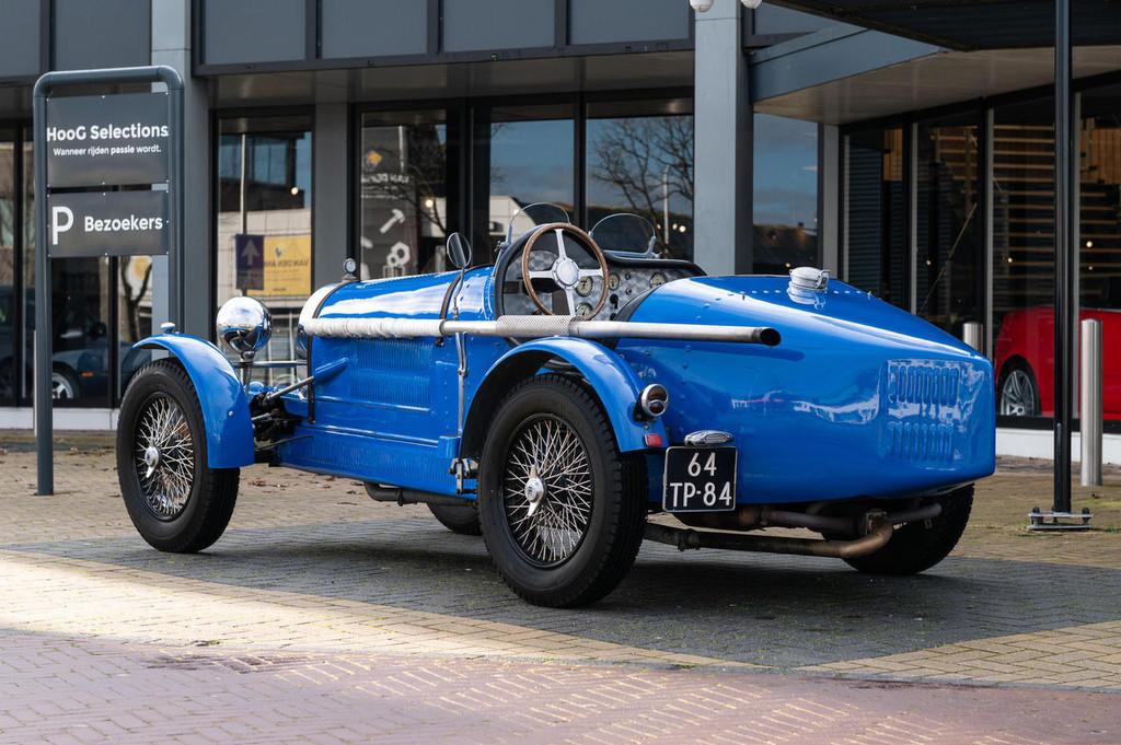 Bugatti Type 35 Ruska Kit car (bj 1976), 48 pk, Bugatti, Zwart, Cabriolet