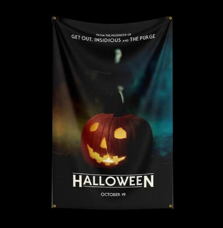 Grote vlaggen Halloween (150x90cm)
