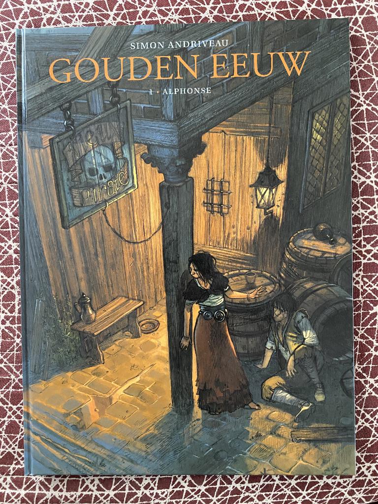 Complete stripreeks Gouden Eeuw (Andriveau), Boeken, Simon Andriveau, Complete serie of reeks, Ophalen of Verzenden, Zo goed als nieuw