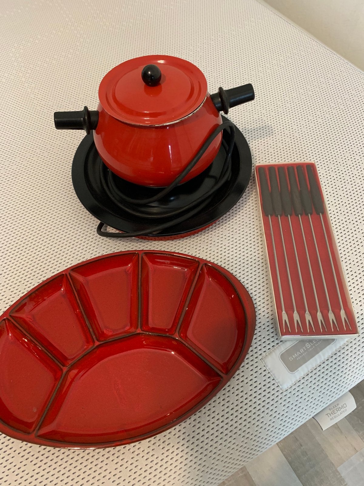 Fondue stel, Enlèvement, Utilisé