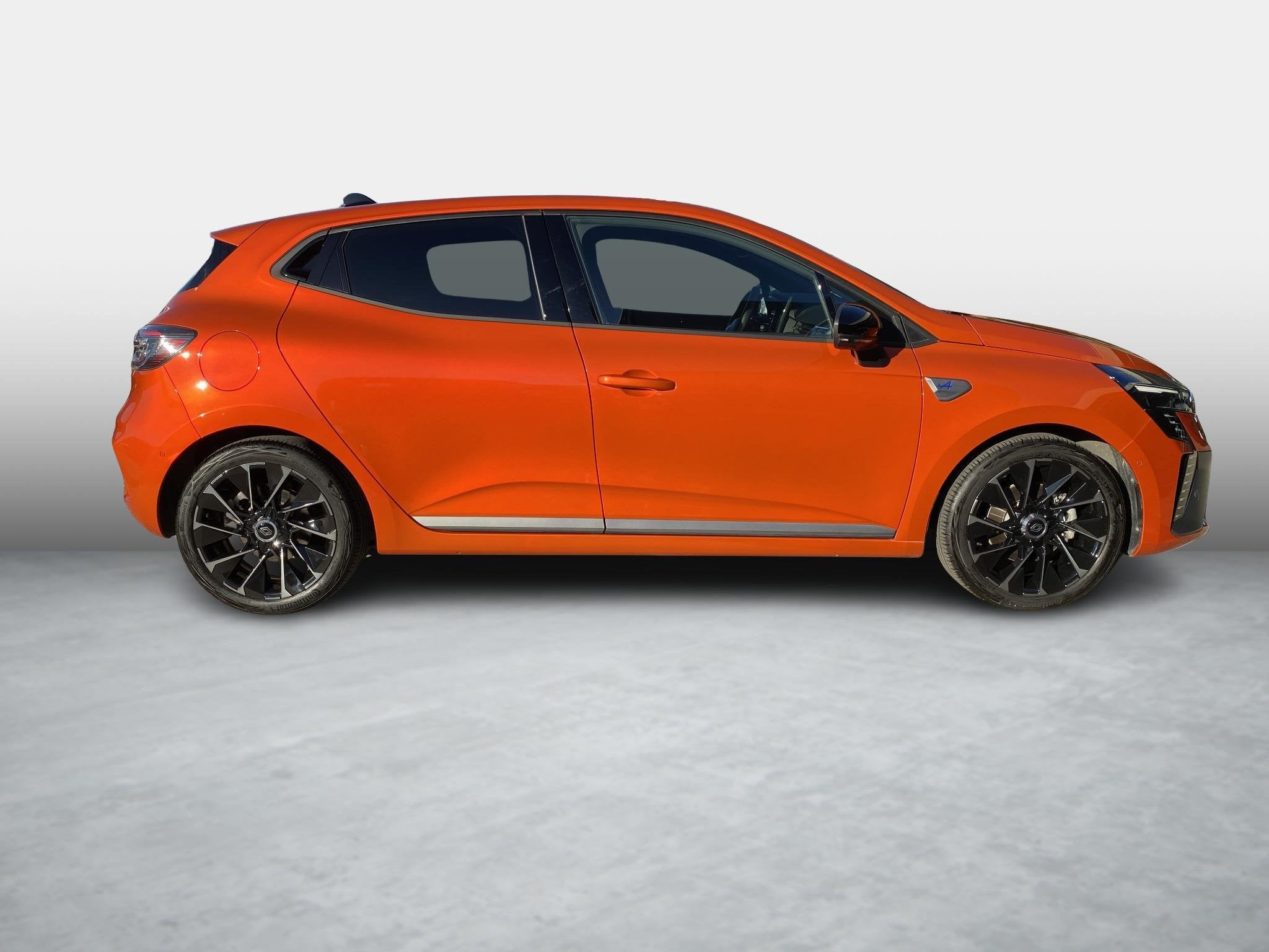 Renault Clio Esprit Alpine hybrid E-TECH 145, Auto's, Stof, Gebruikt, Zwart, 665 kg