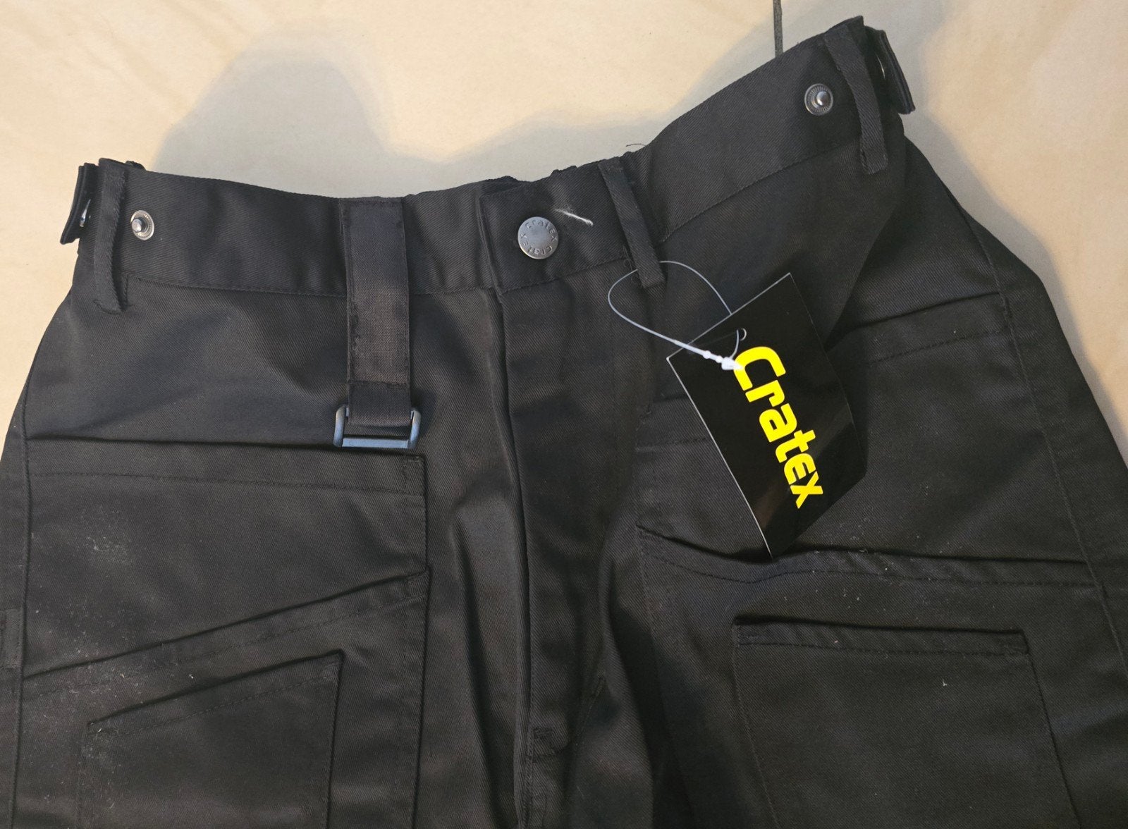 pantalon Cratex, Verzenden, Zwart