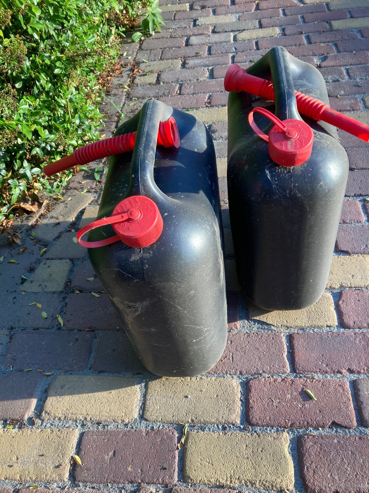 Bidon PVC 20L, 2 pièces, 10€/pièce, Enlèvement, Utilisé