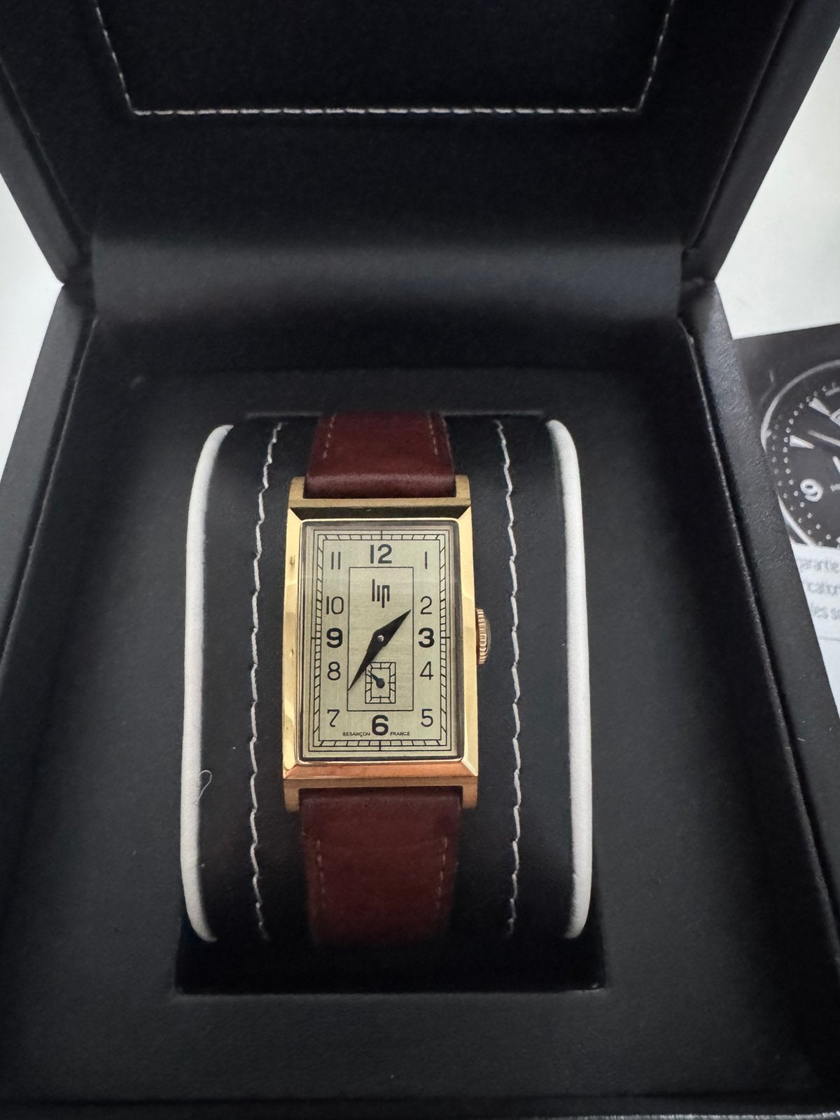 Montre LIP T18, Enlèvement ou Envoi, Comme neuf, Or, Or