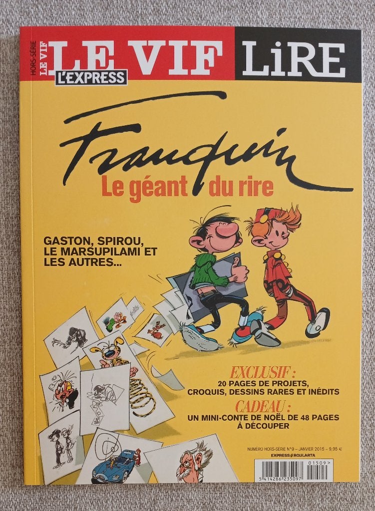 BD Gaston Lagaffe Revue Le géant du rire EO Franquin Neuf, Eén stripboek, Ophalen of Verzenden, Nieuw
