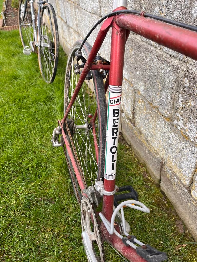 Koersfiets, Ophalen